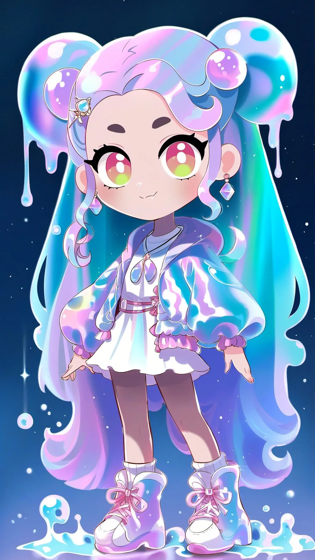 ai character: OMTGIRLS background