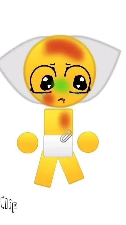 ai character: Hurt Emoji Catbaby background