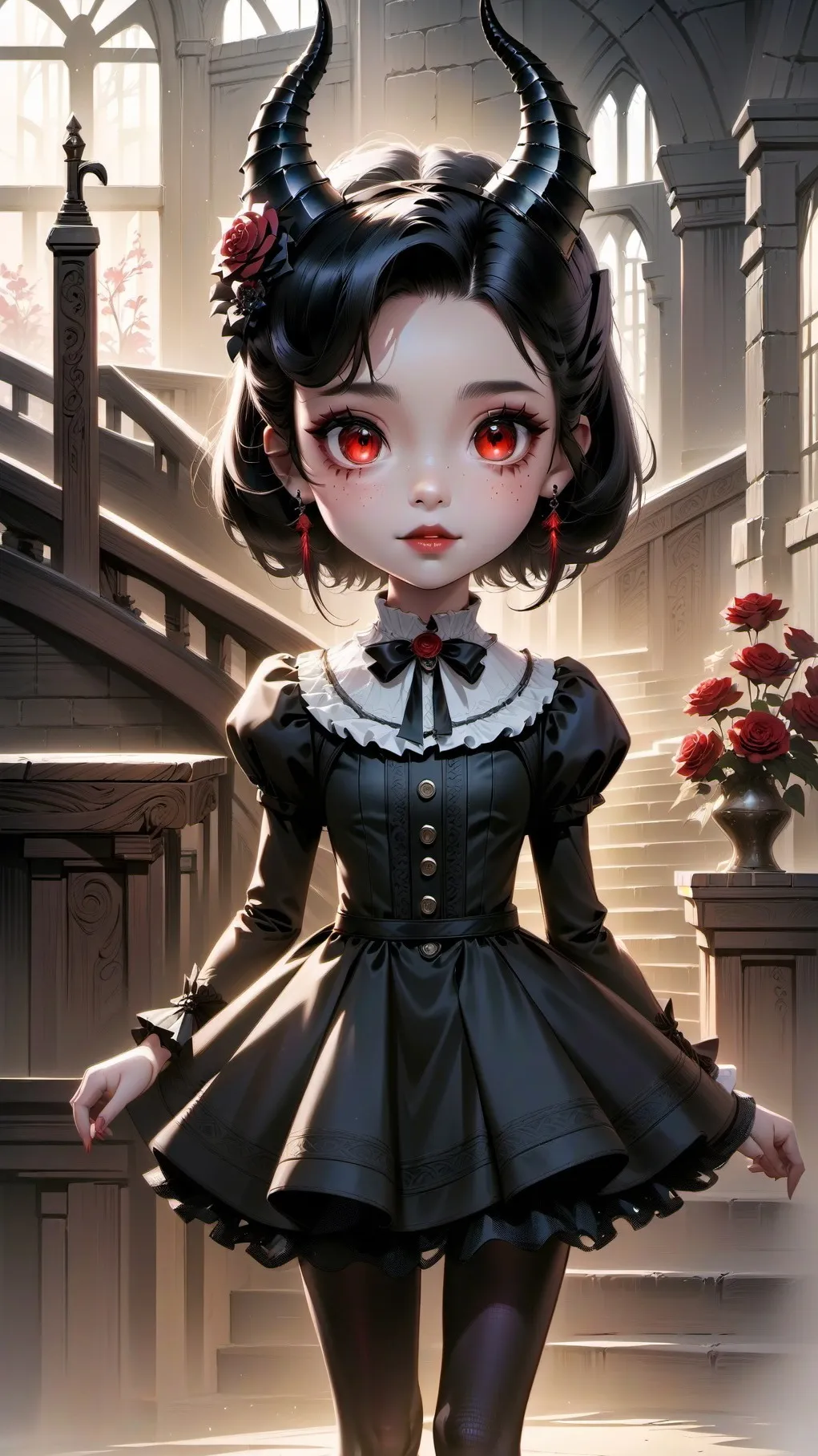 ai character: Dolly The Hater background