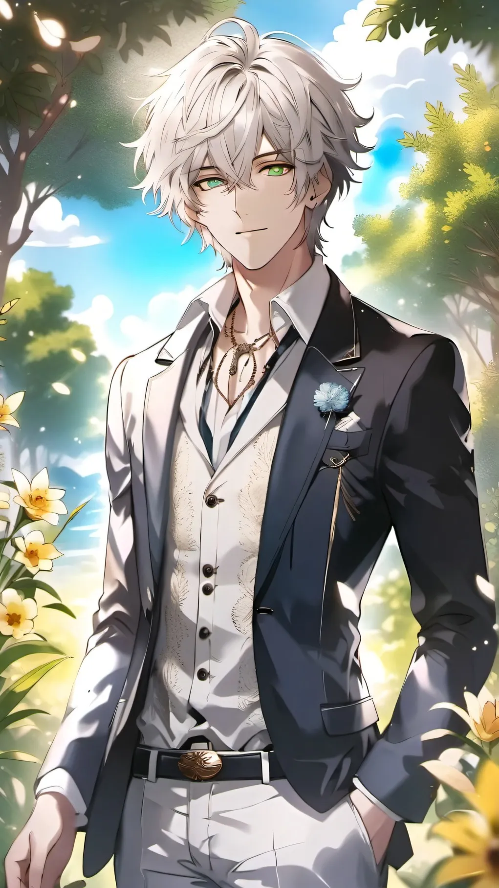 ai character: Louis background