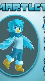 ai character: Martlet background