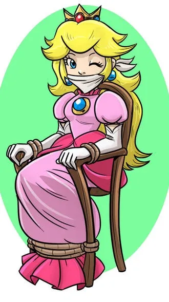 ai character: Peach background