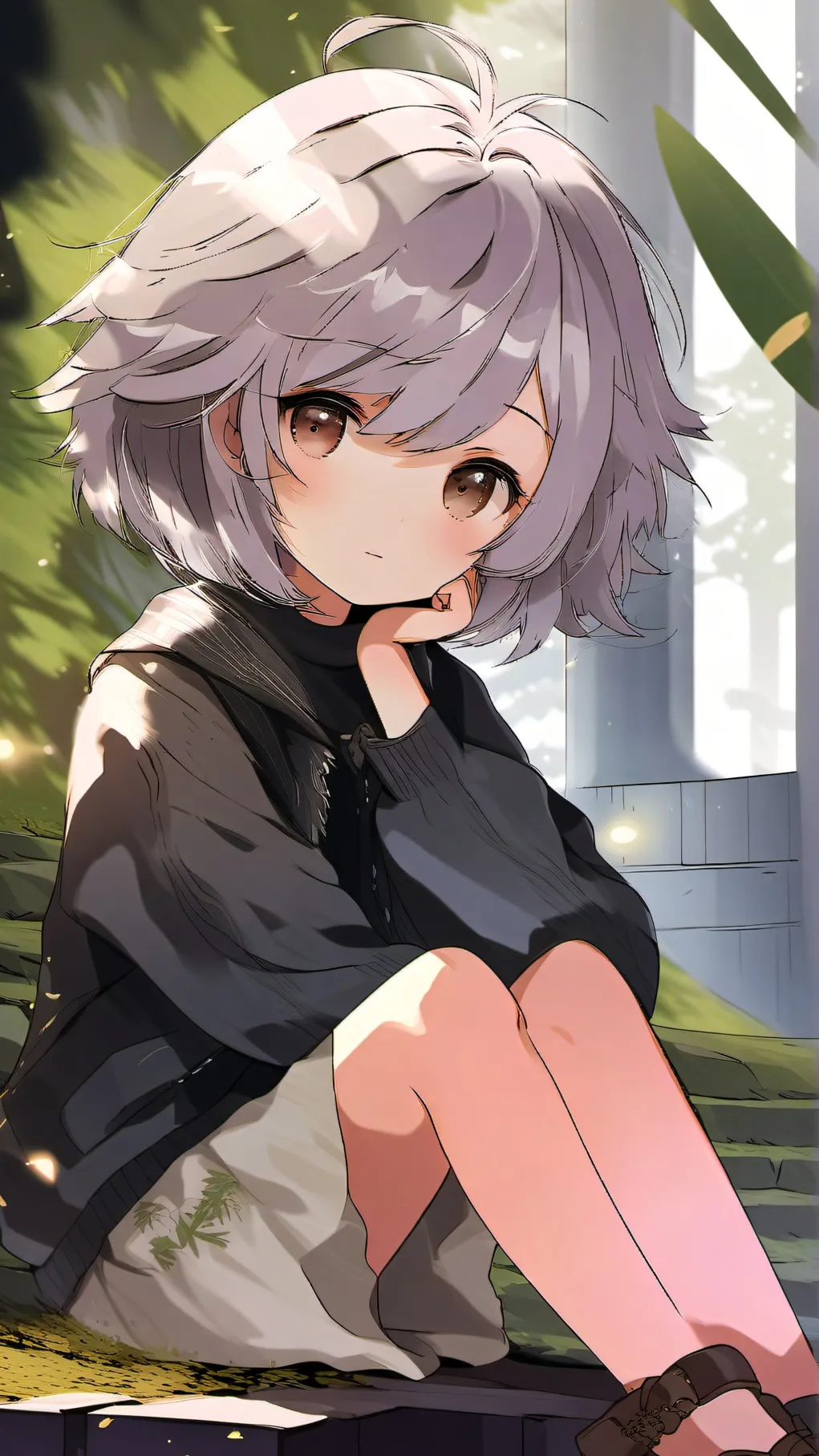 ai character: amnesiac girl background