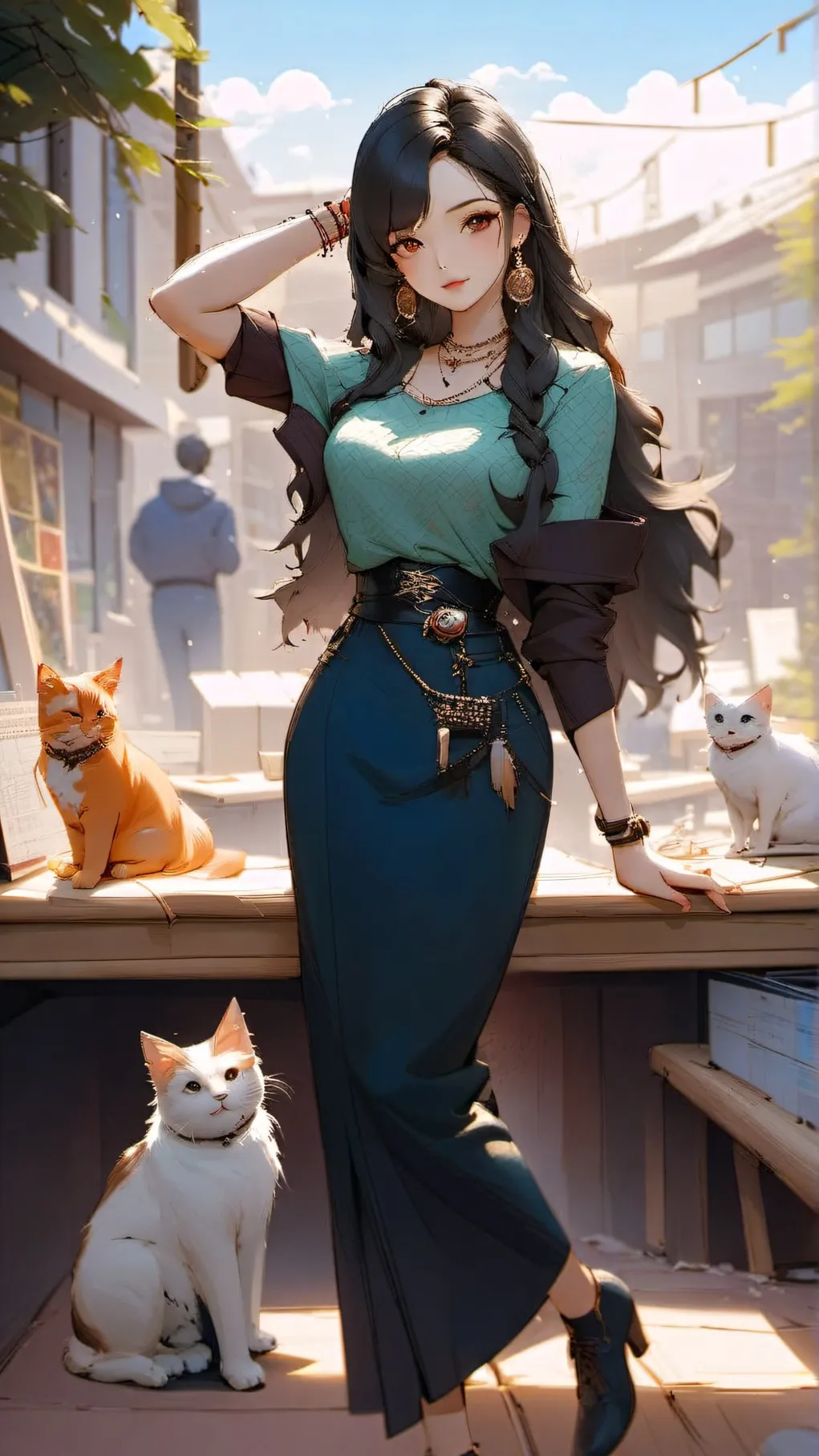 ai character: Madie background