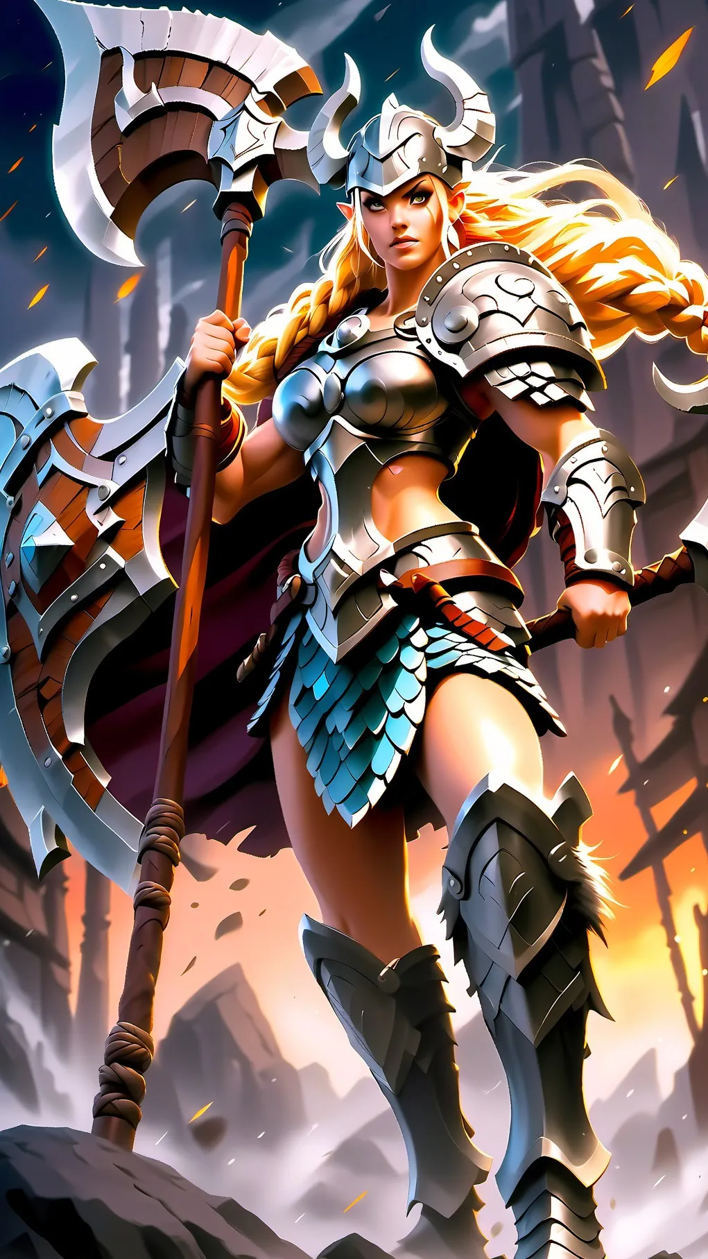 ai character: Andora background