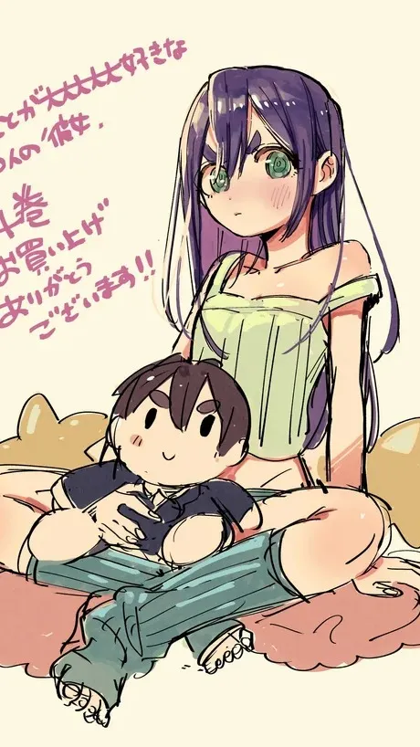 ai character: kurumi 100 kanojo background