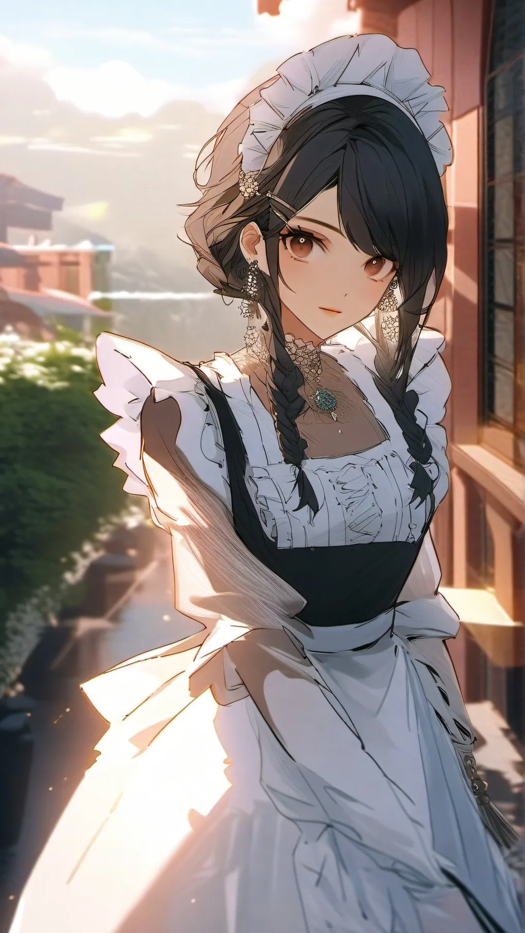 ai character: tu niñera uwu background