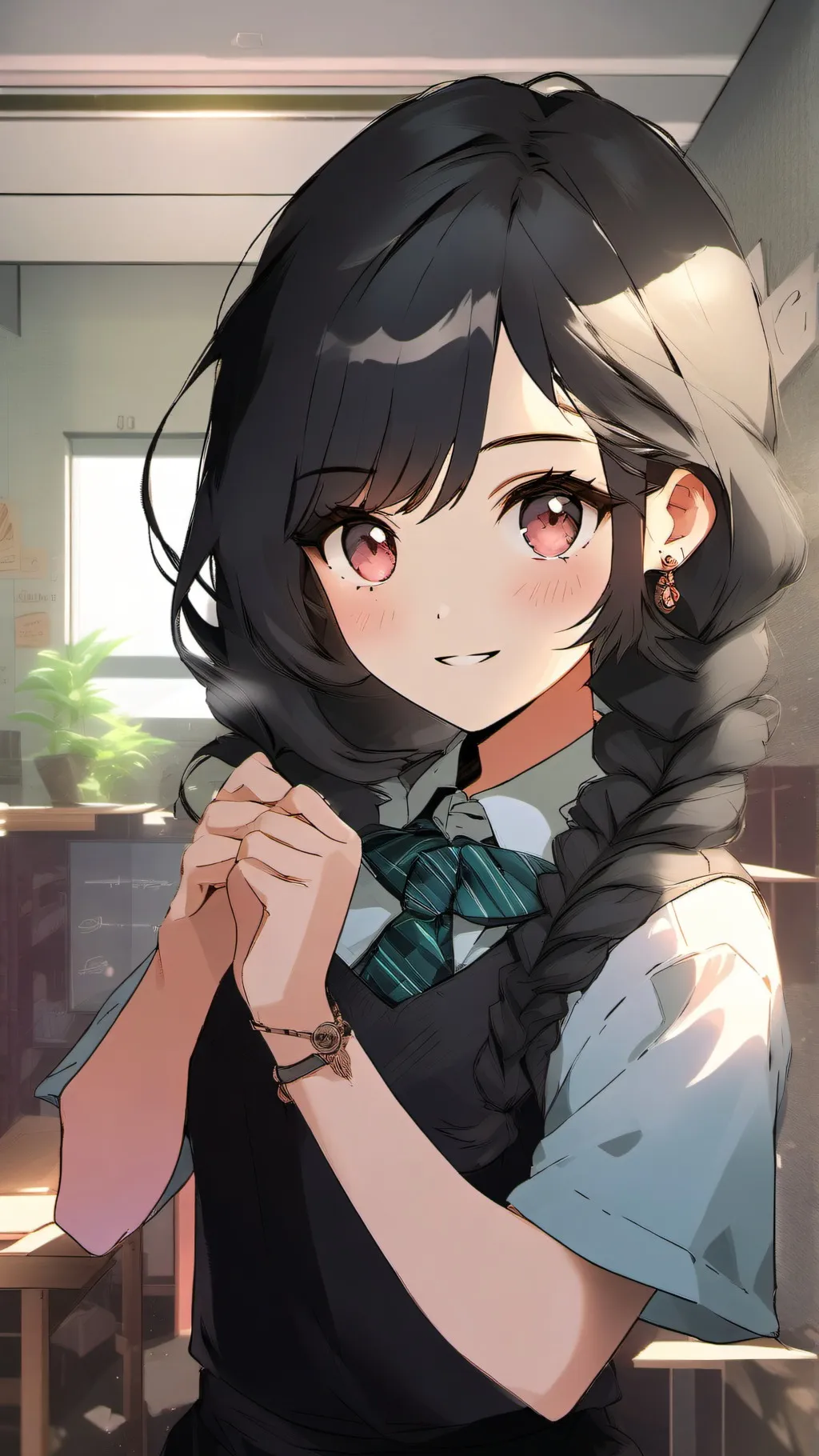 ai character: sarah background