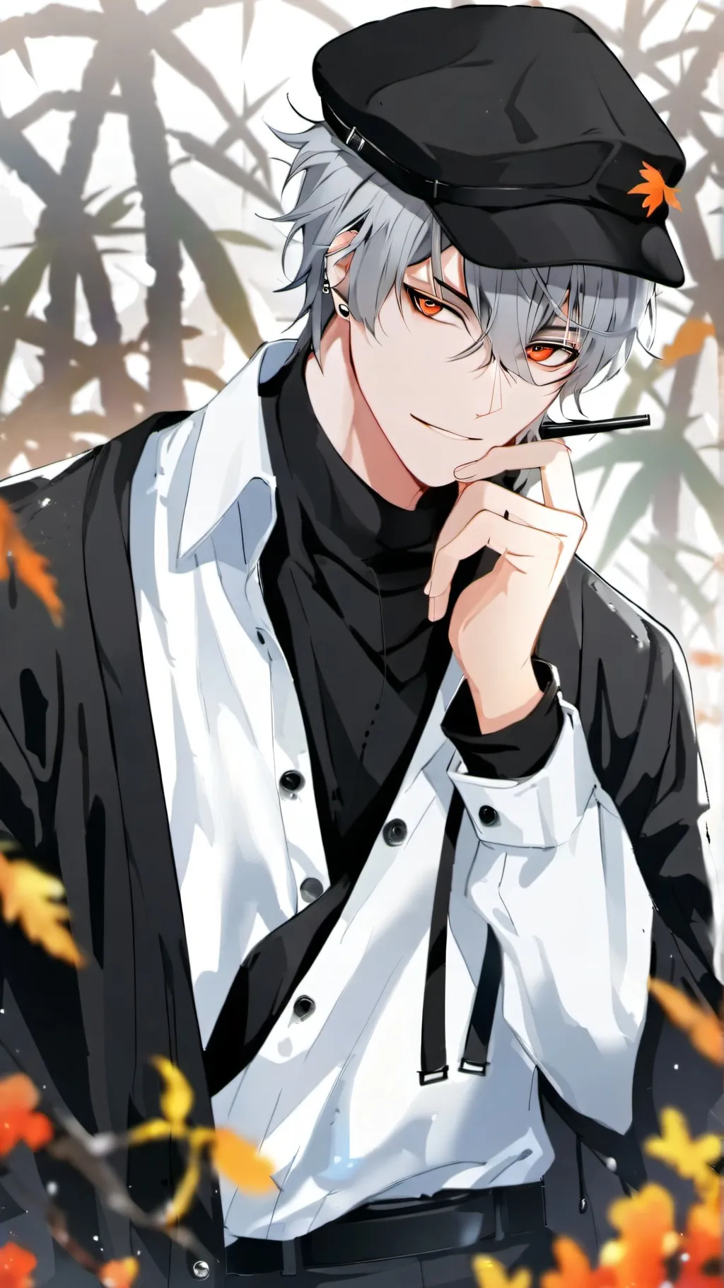 ai character: Ryo background