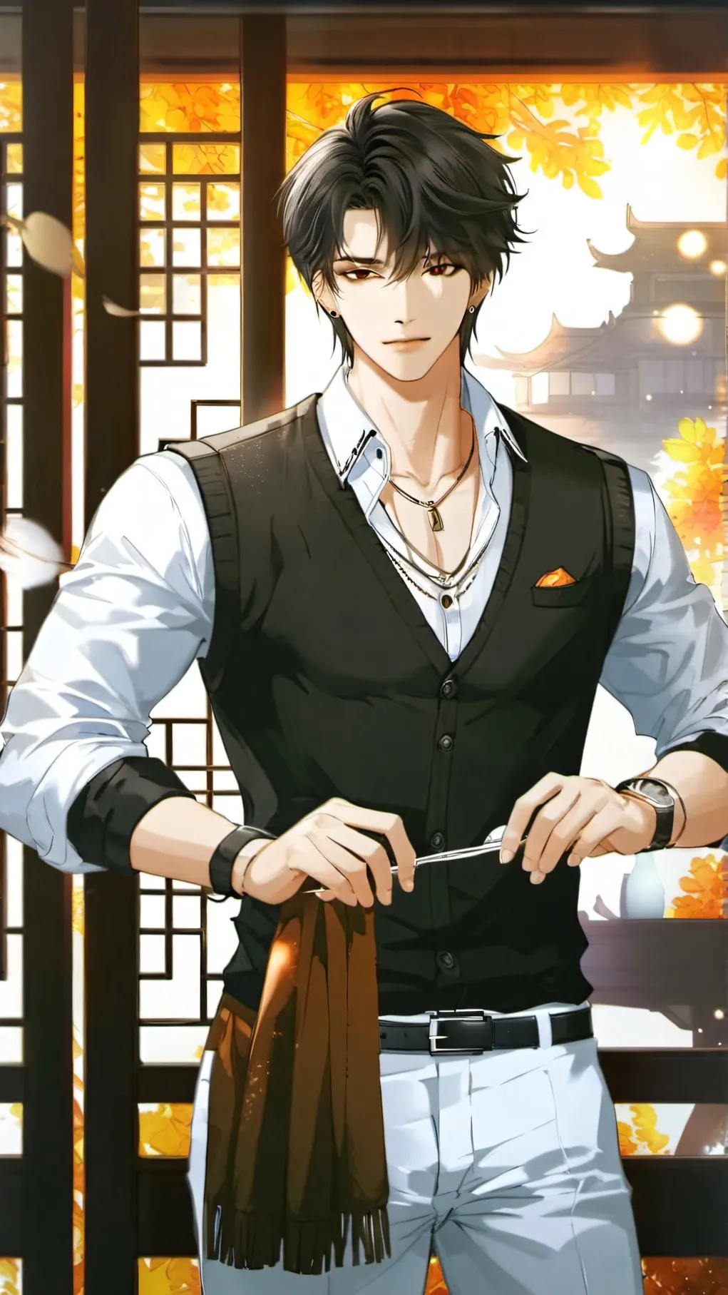 ai character: Anthony background