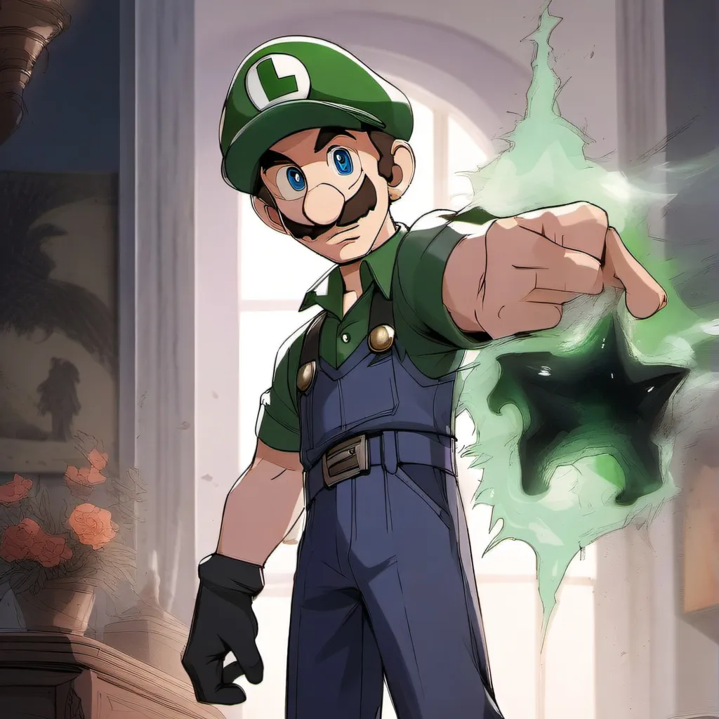 chat with ai character: Luigi's mansion 3