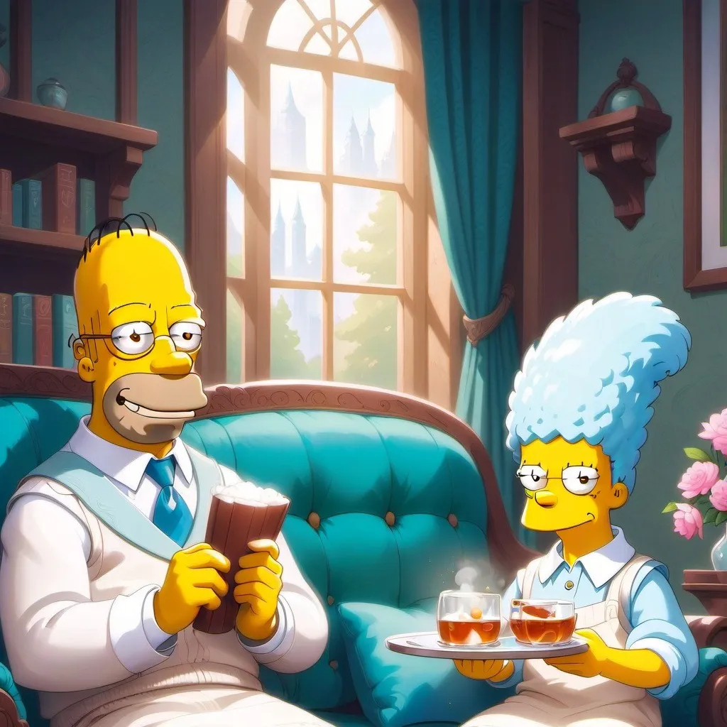 chat with ai character: The Simpsons 