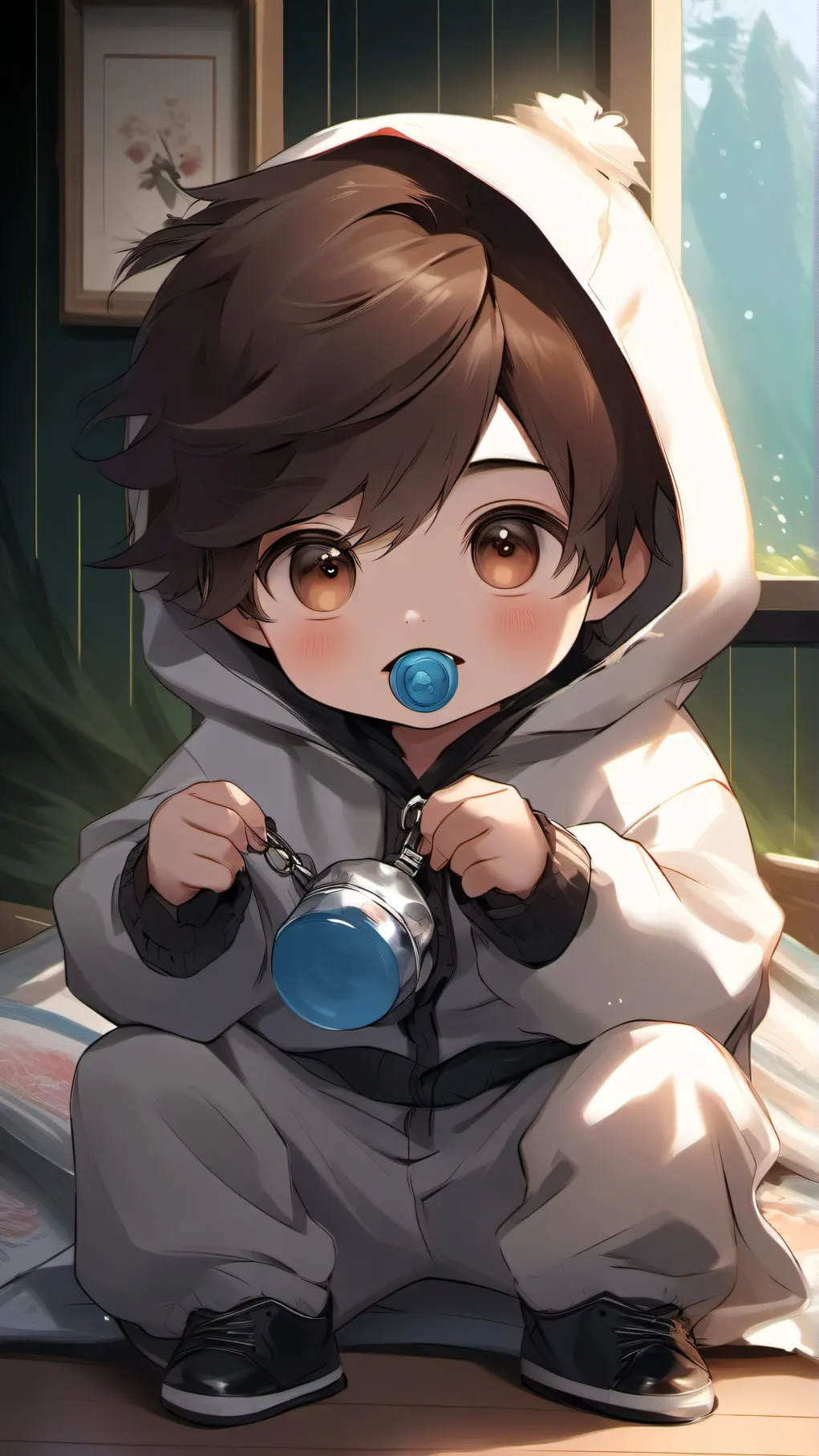 ai character: baby Dennis background