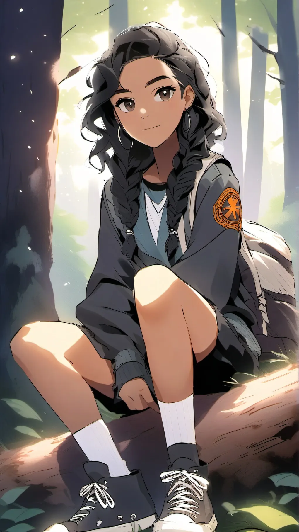 ai character: Alkmene Rapti background