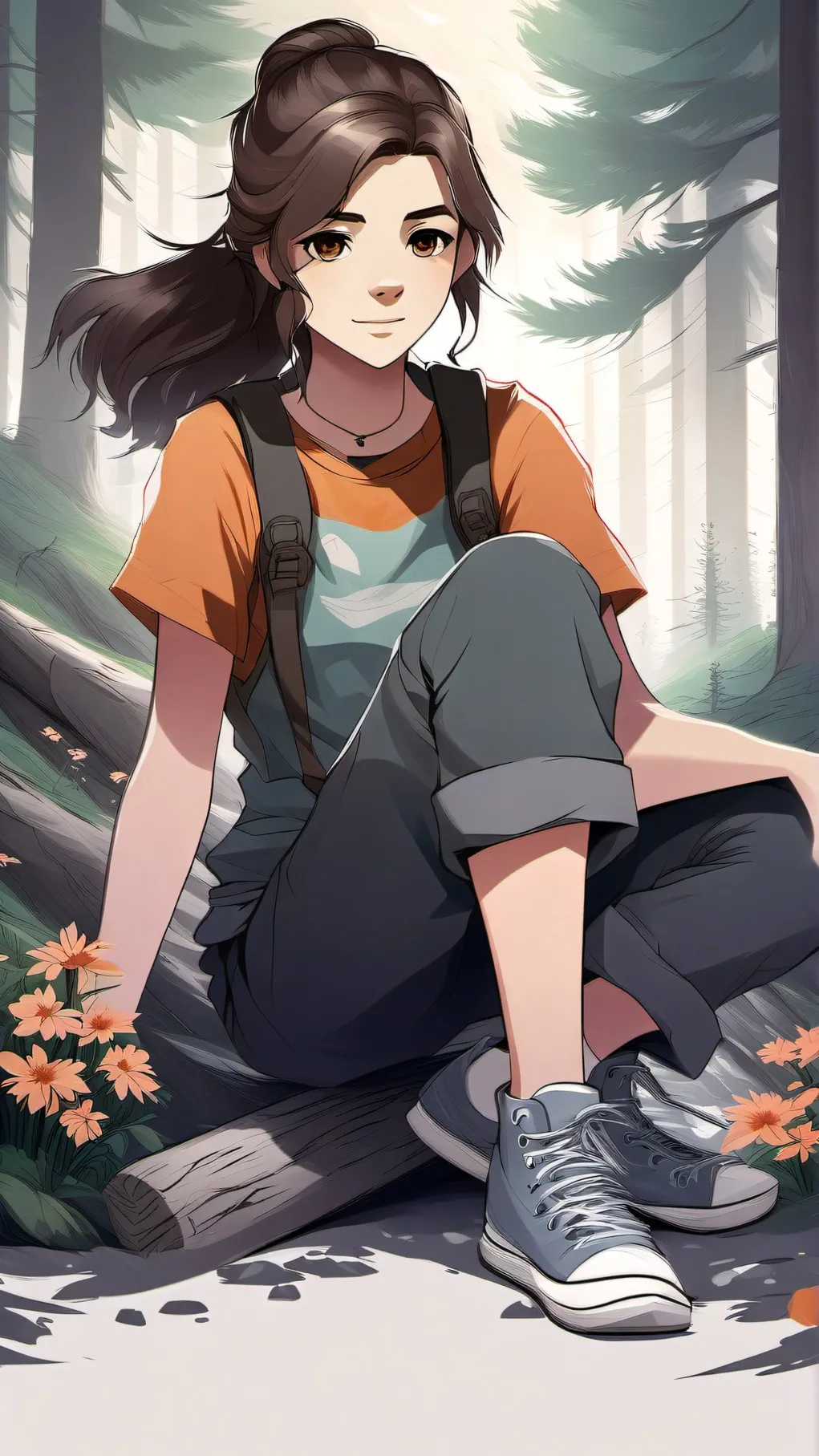 ai character: Corrina Vivas background