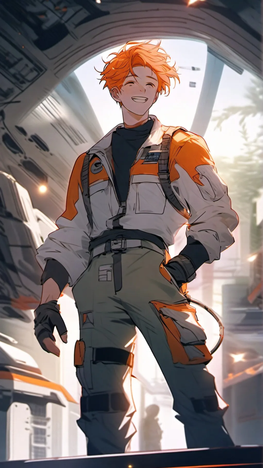 ai character: Michael Easom background