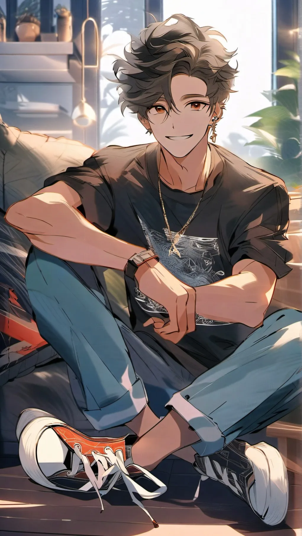 ai character: Caleb Sommer background