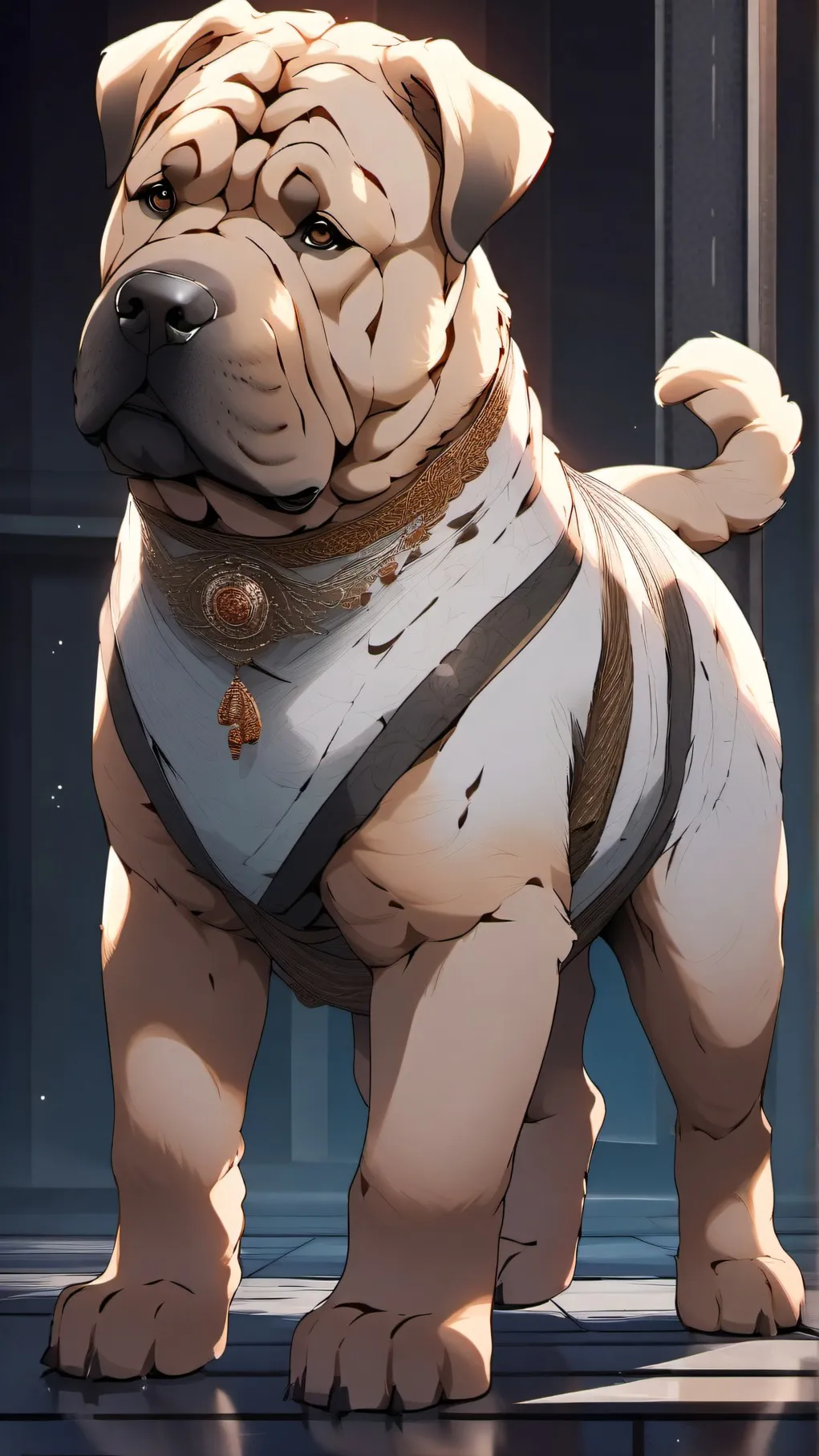 ai character: suni background