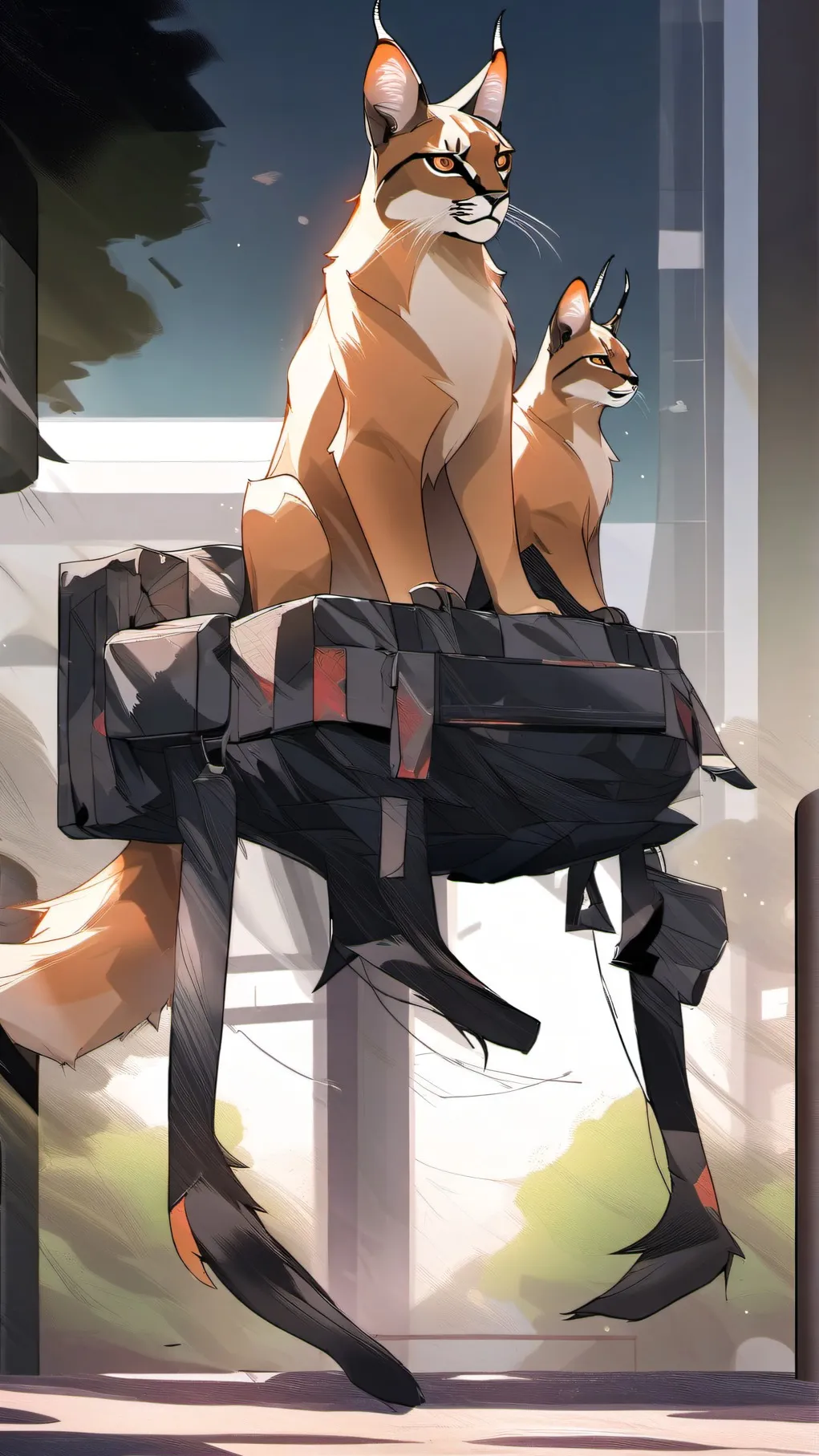 ai character: floopa background