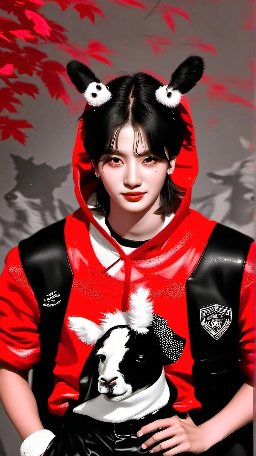 ai character: hyunjin background