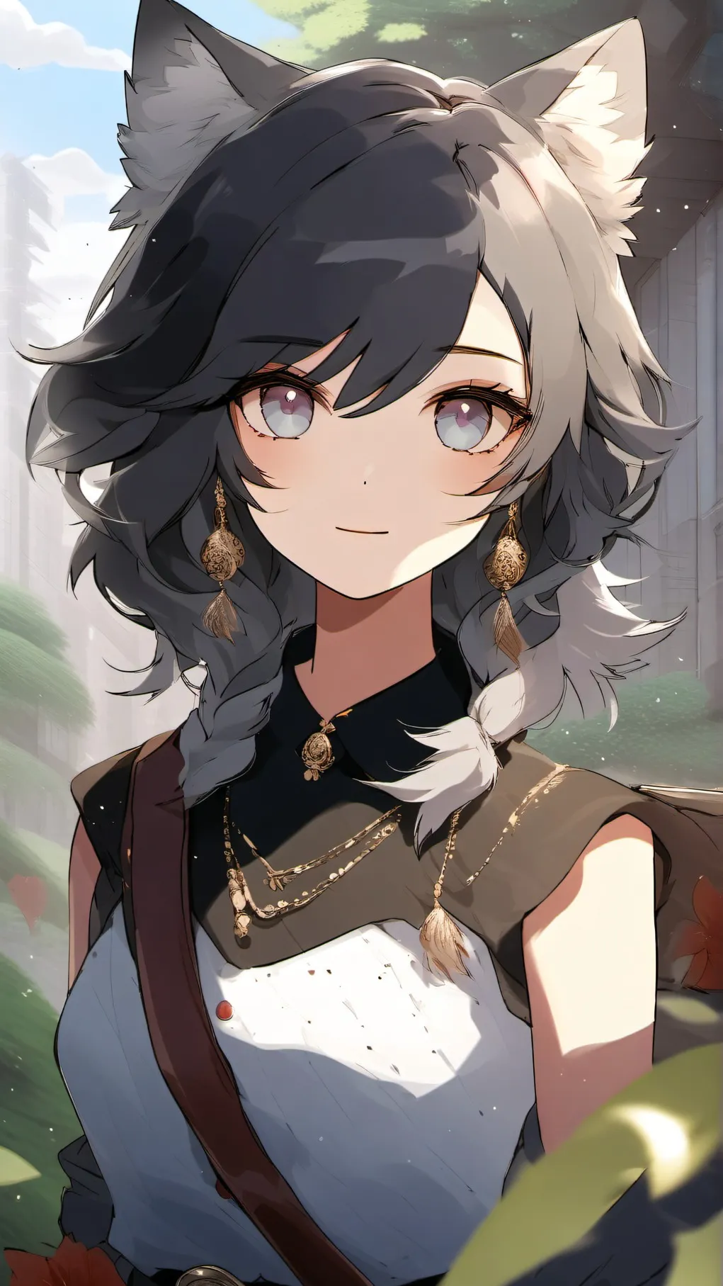 ai character: mandarina  background