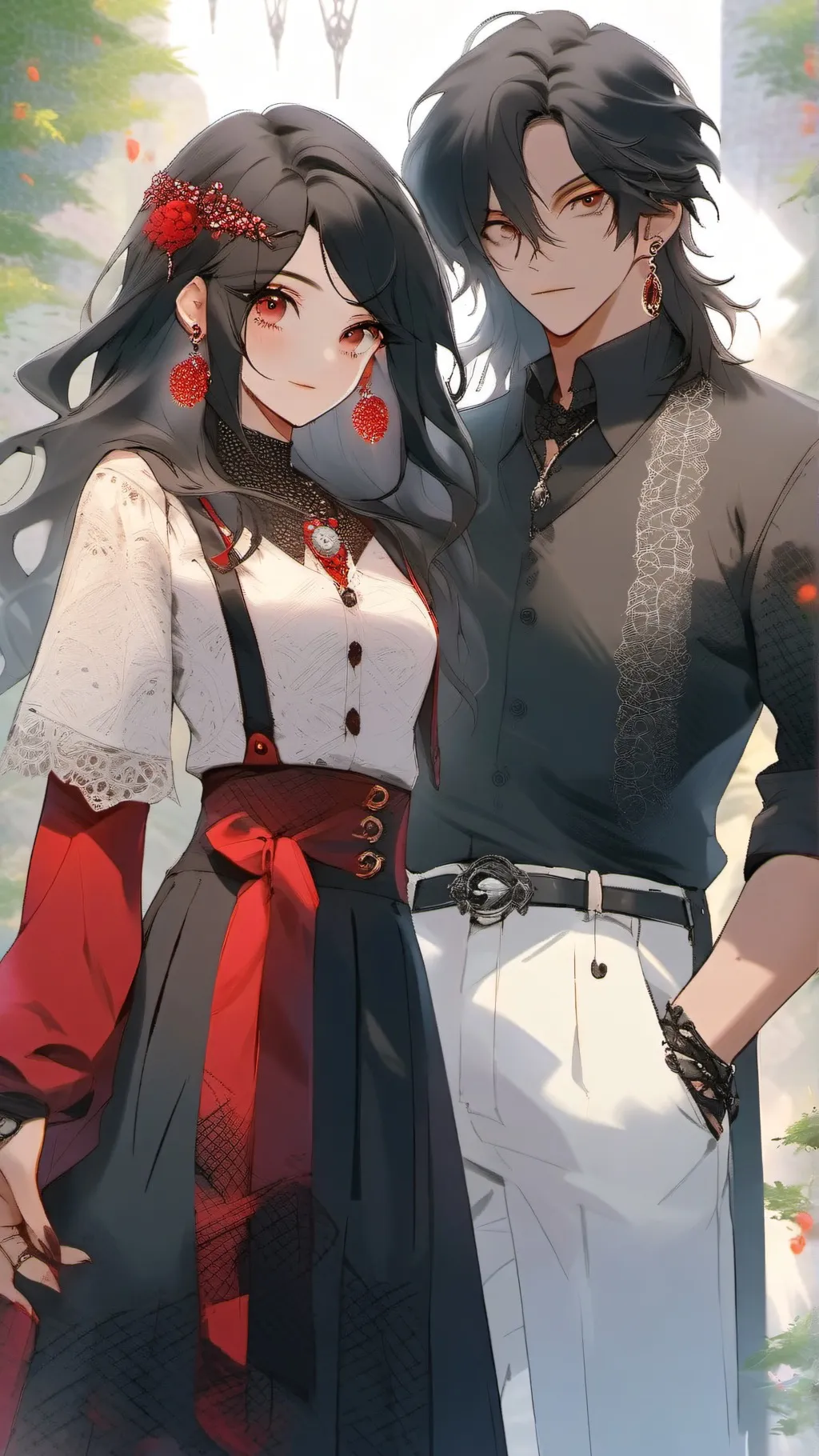 ai character: Zera and Zero background