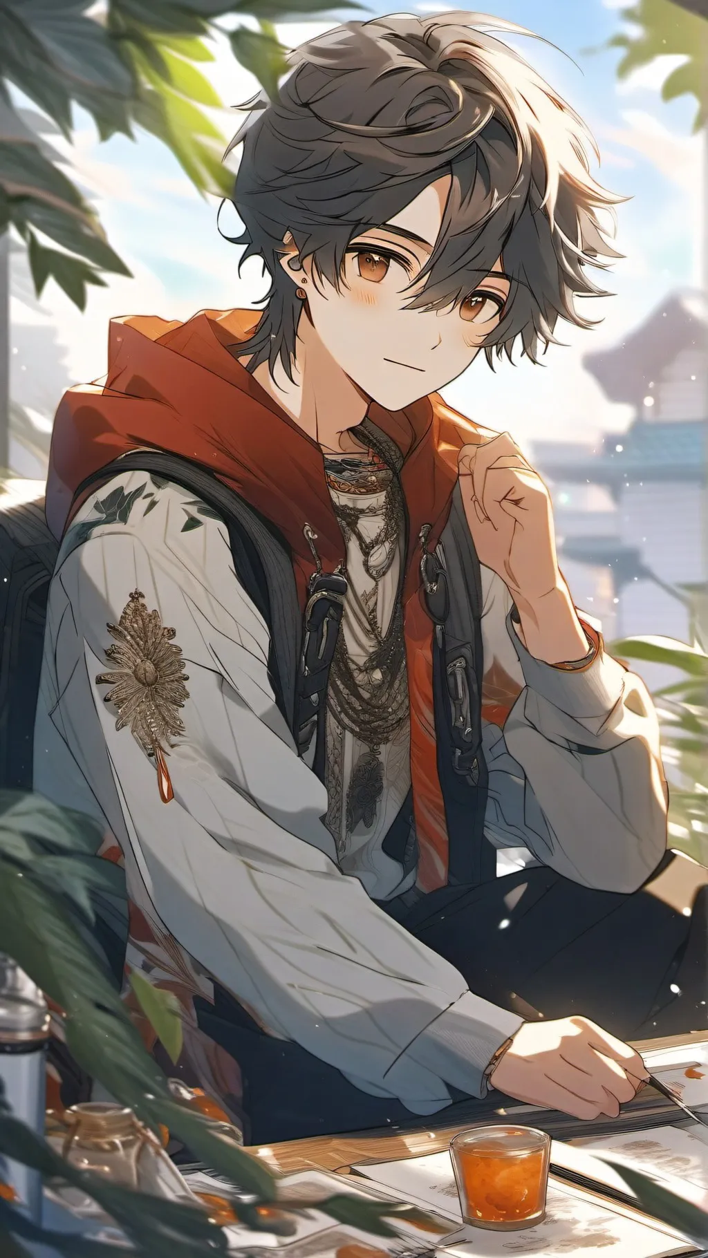 ai character: tyler background