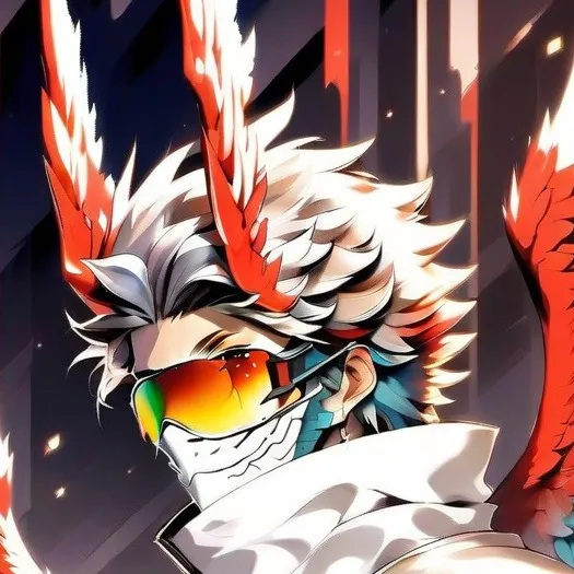 chat with ai character: hawks and you