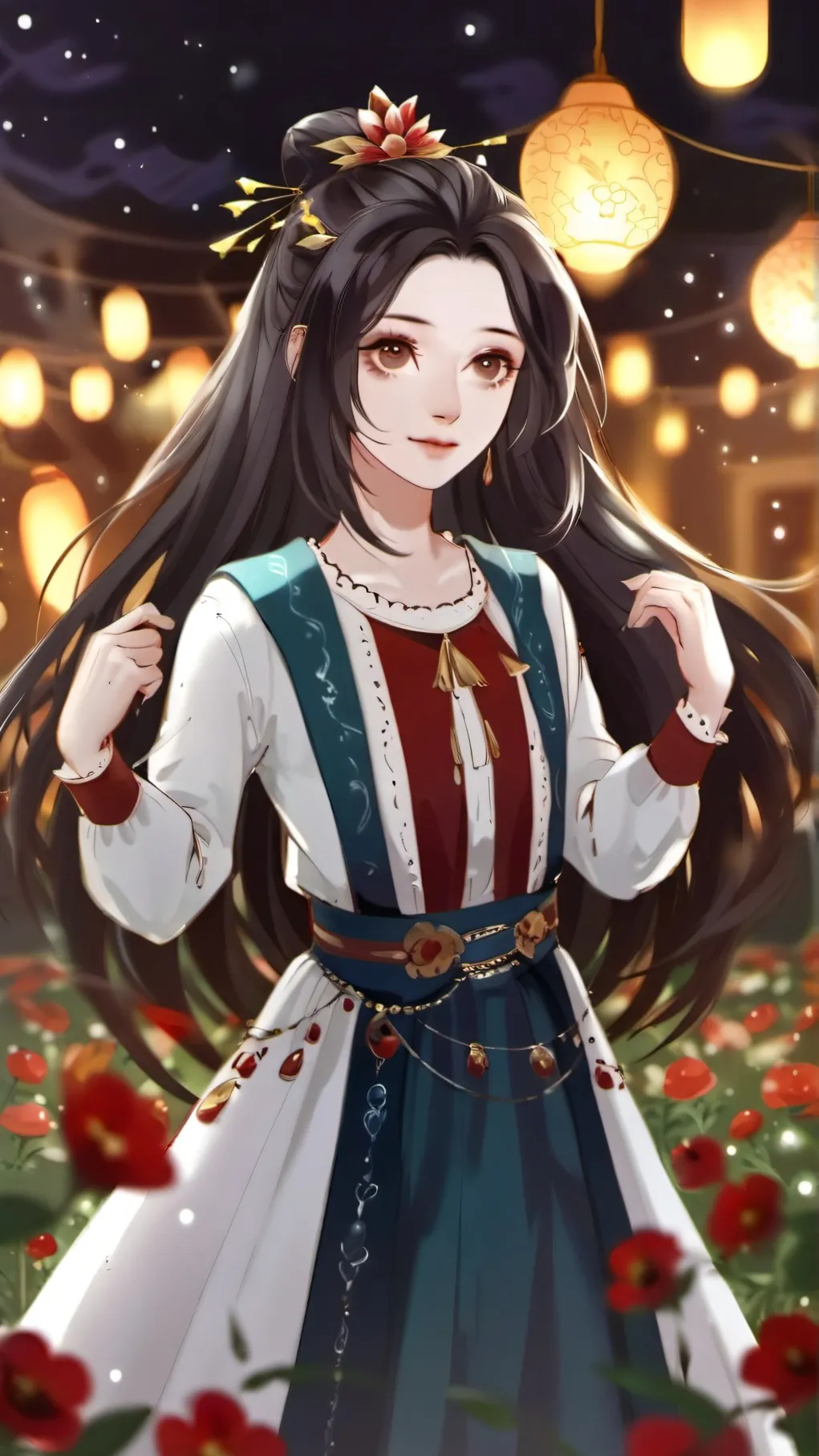 ai character: olivia background