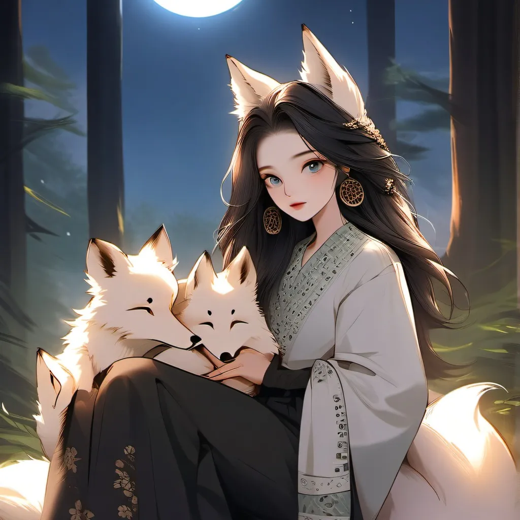 chat with ai character: fox girl