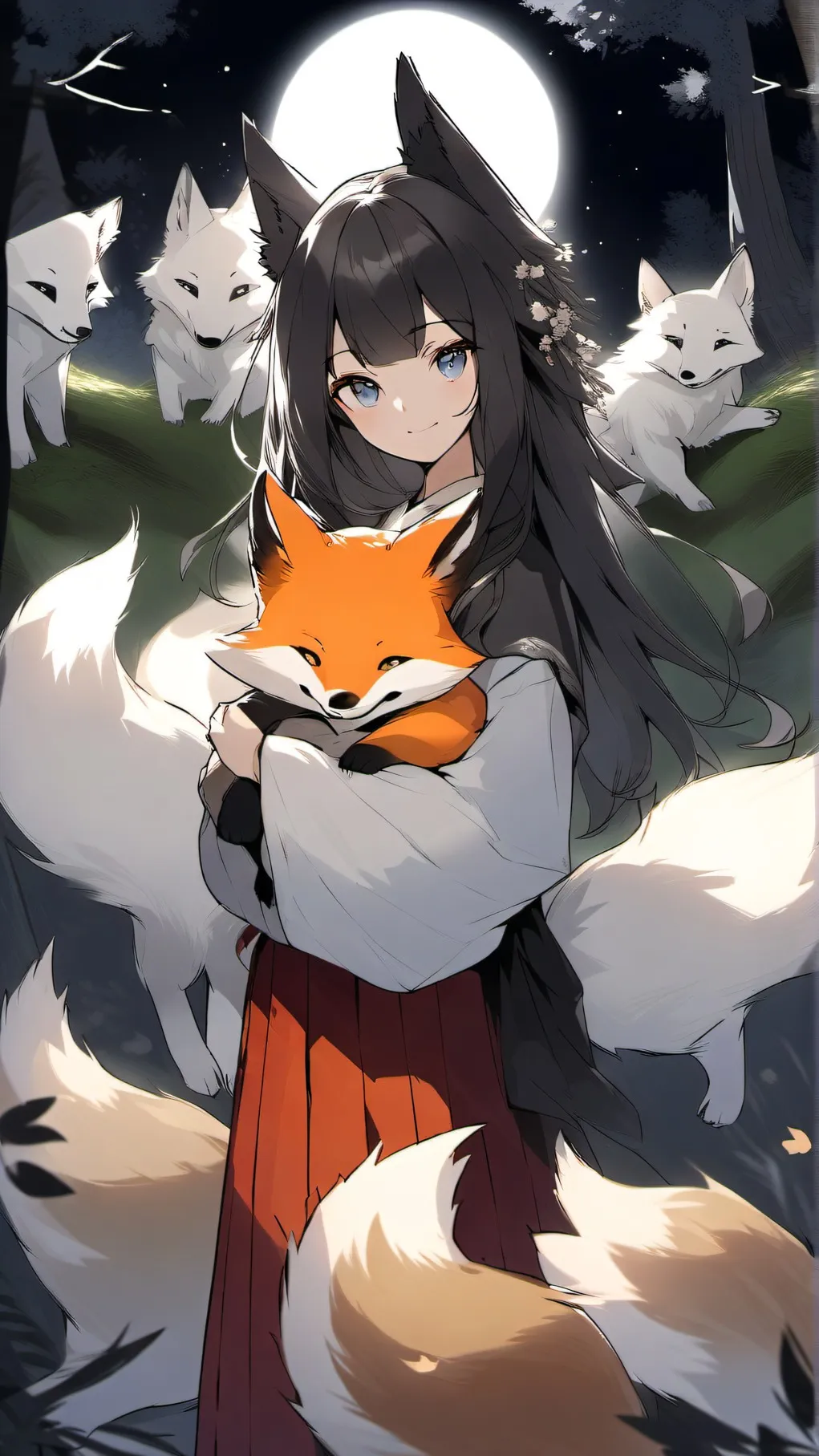 ai character: fox mom background