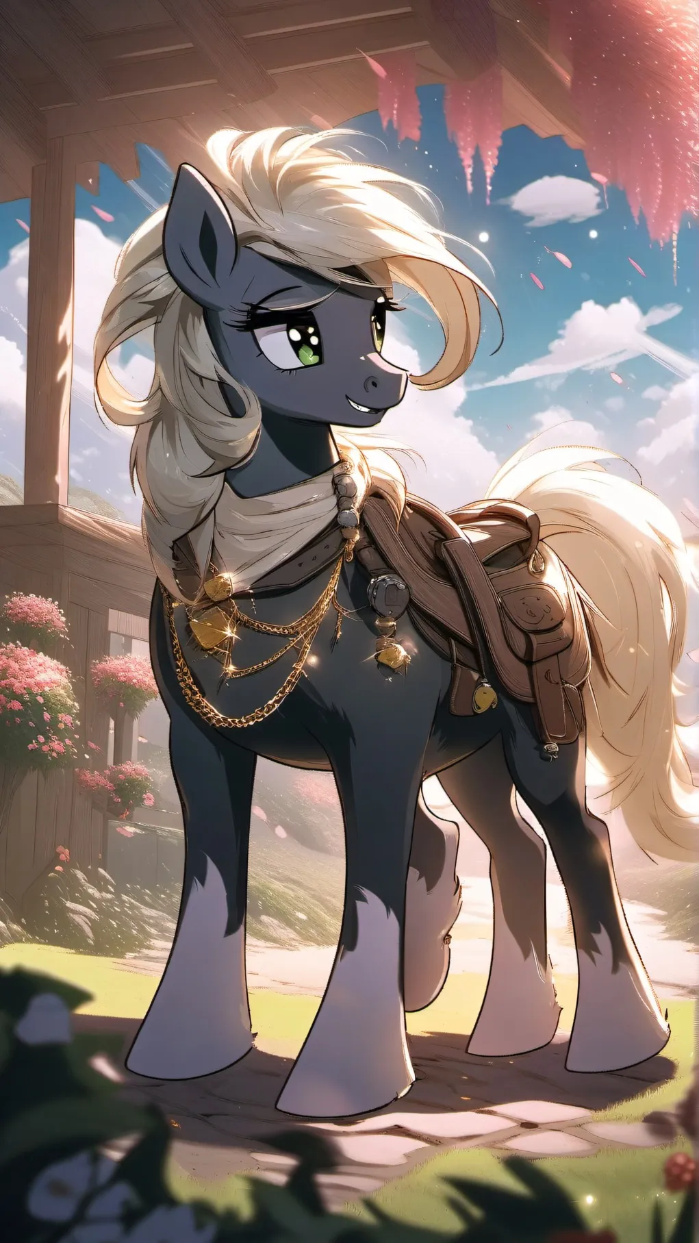 ai character: Derpy background