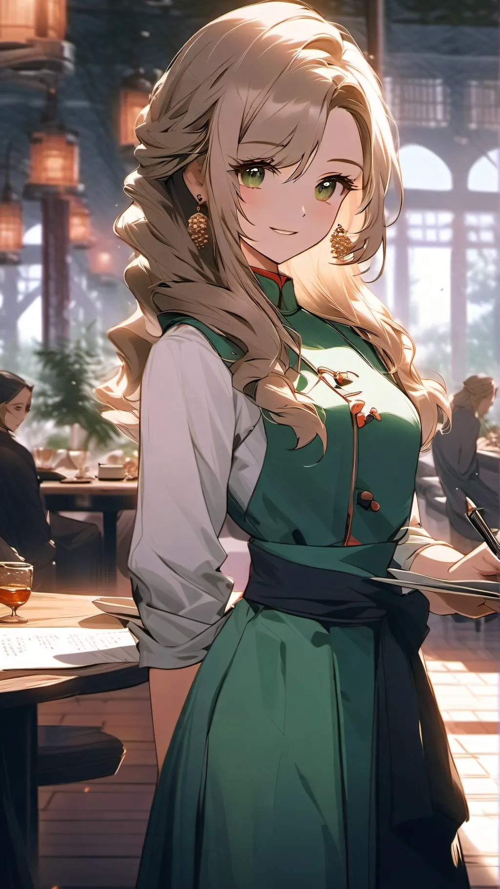 ai character: Karena background