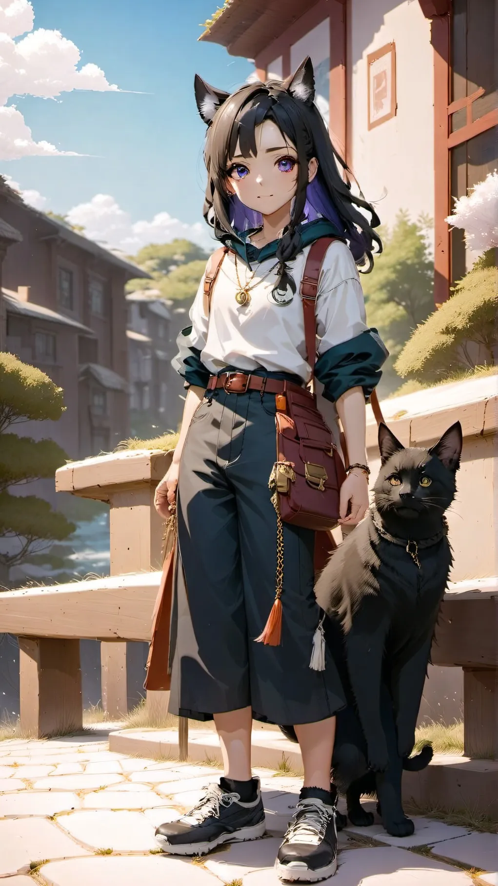 ai character: Loki-kun background