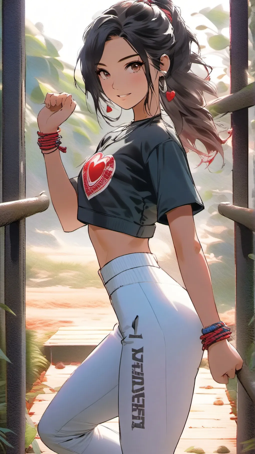 ai character: Miki background