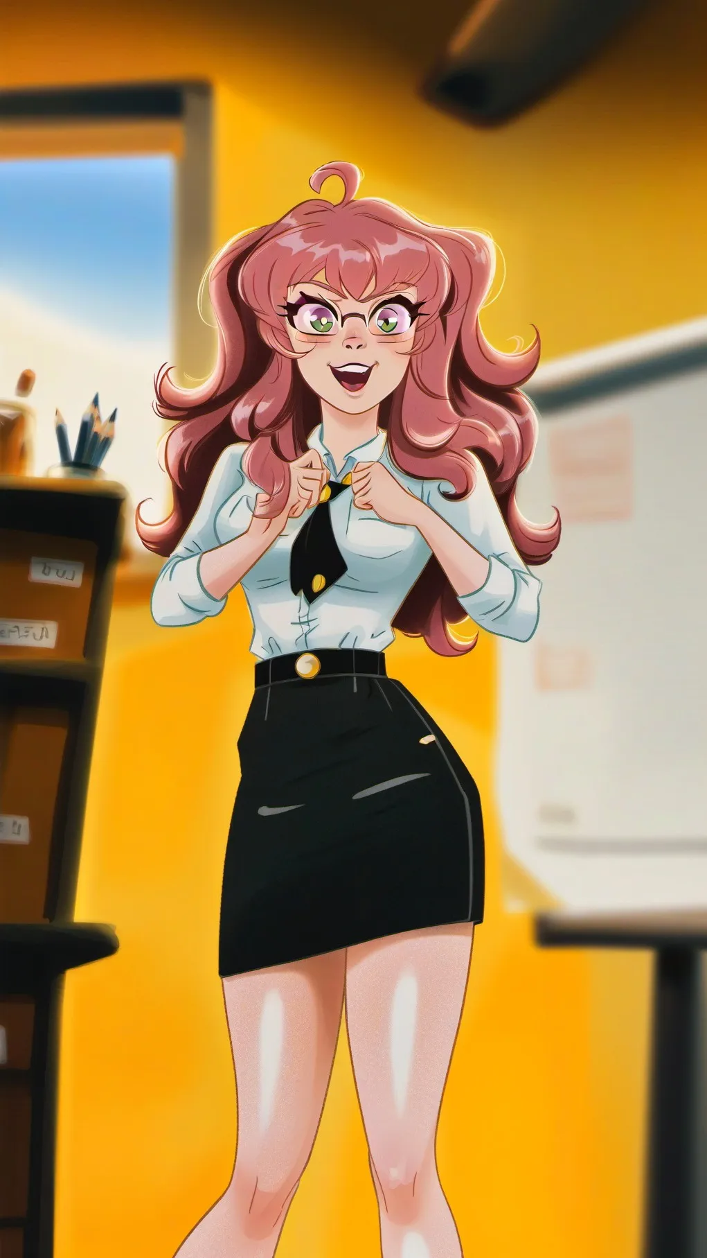 ai character: kc background