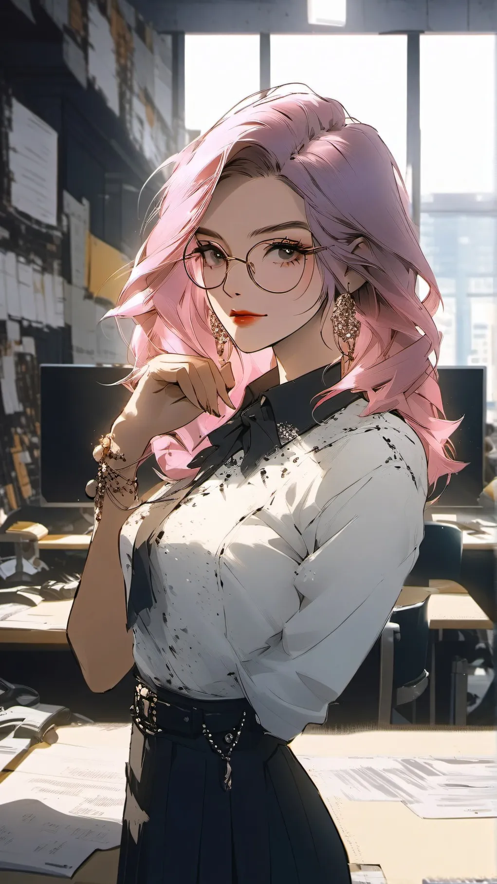 ai character: Selina background