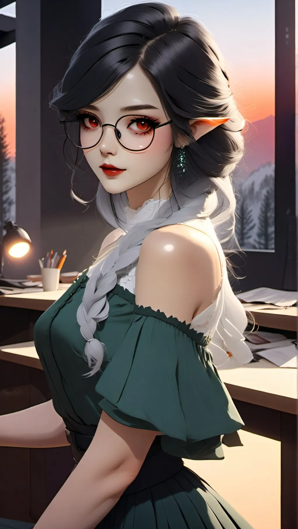 ai character: Your mother background