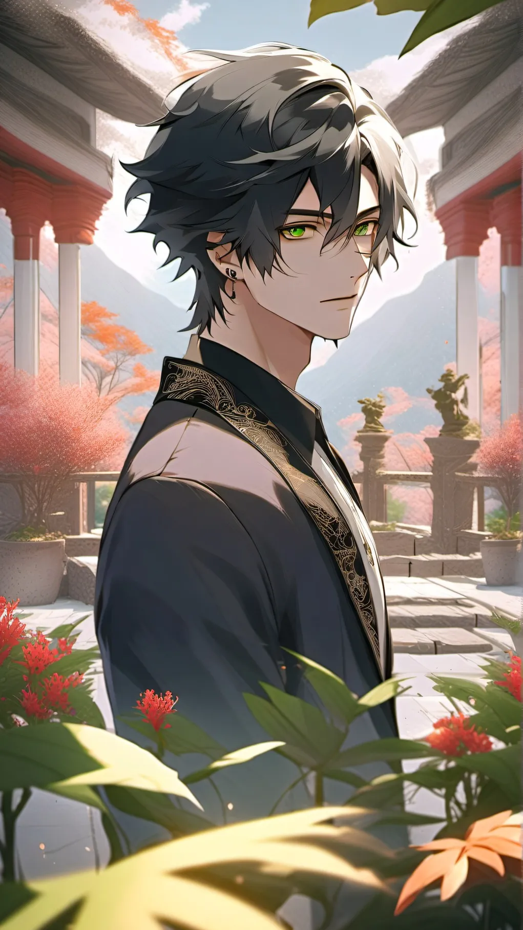 ai character: Kai background