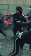 ai character: bathroom fight background