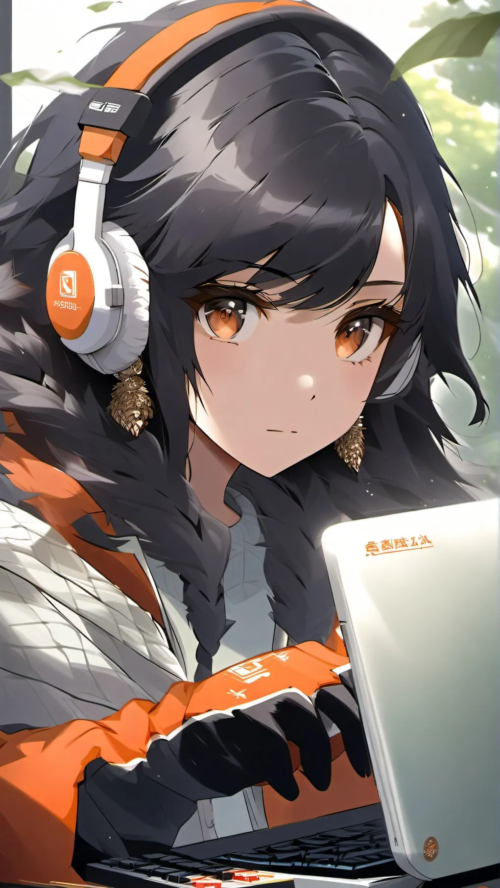 ai character: Sarah background