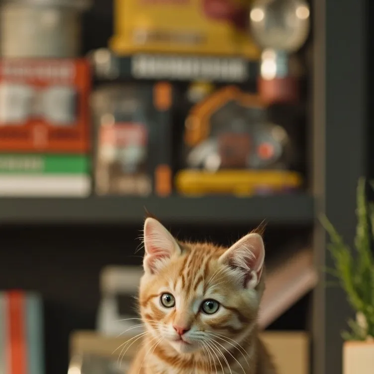 chat with ai character: Cat shop