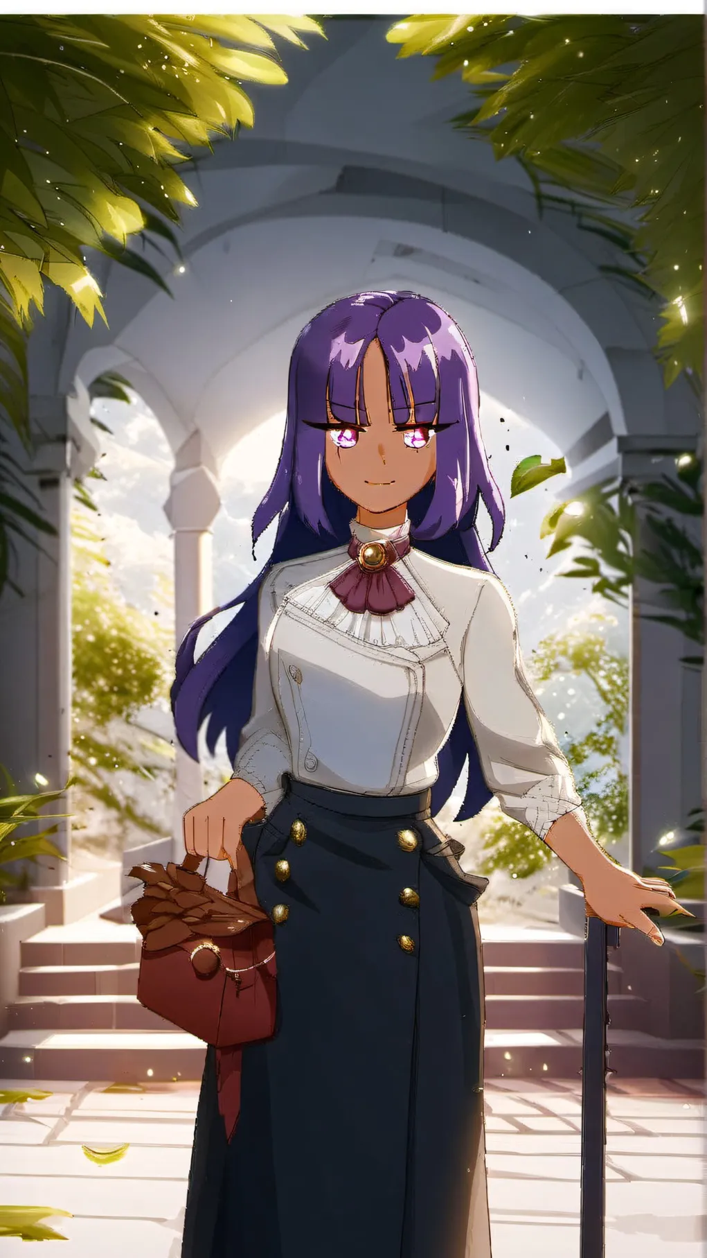 ai character: Marie background