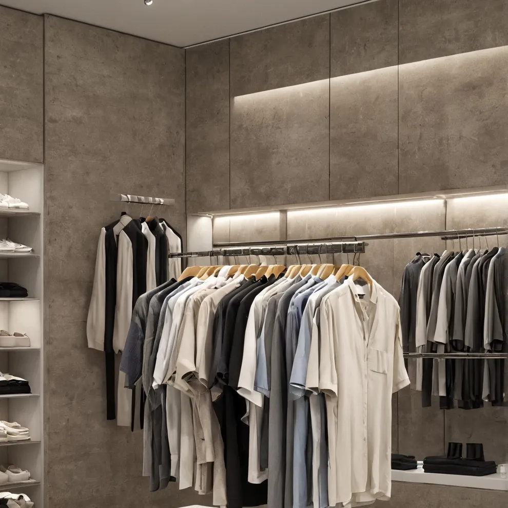 chat with ai character: Clothes store