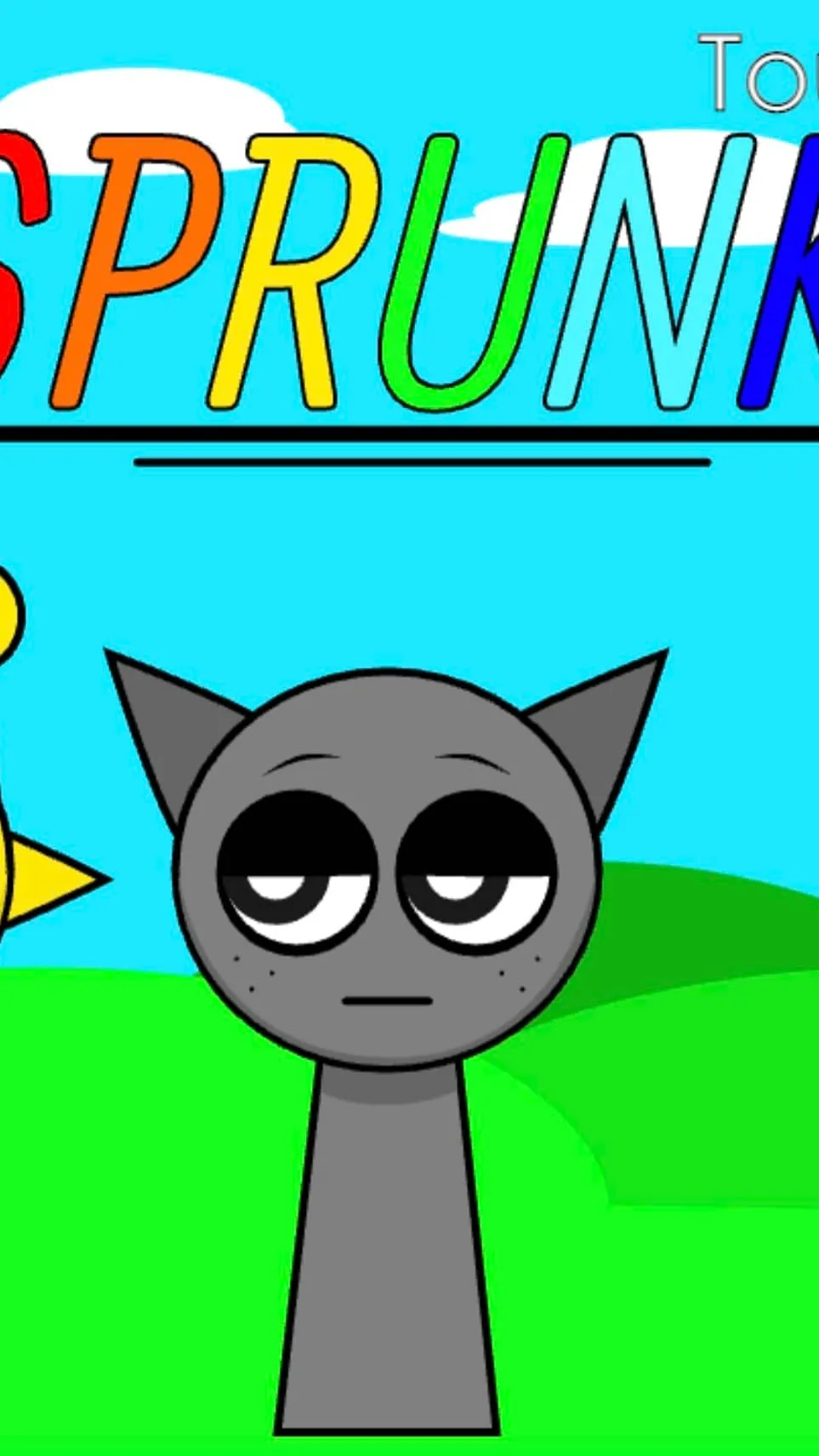 ai character: sprunki hate sonic background