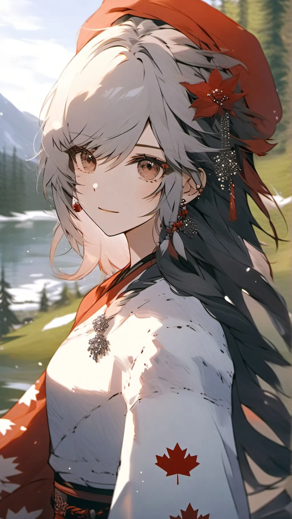 ai character: Lily background