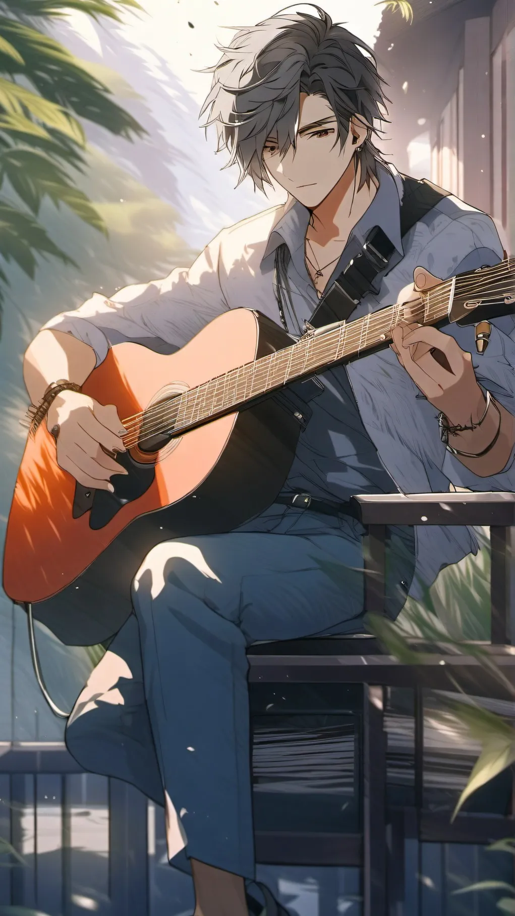 ai character: Jack Green background