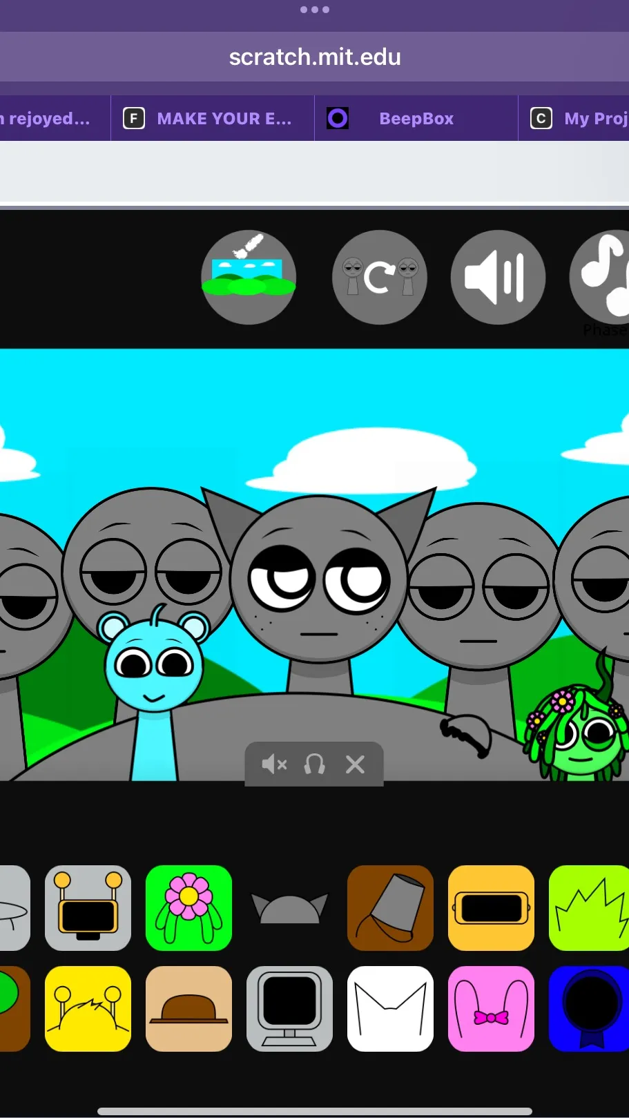 ai character: Inflated Gray Ep 5 background