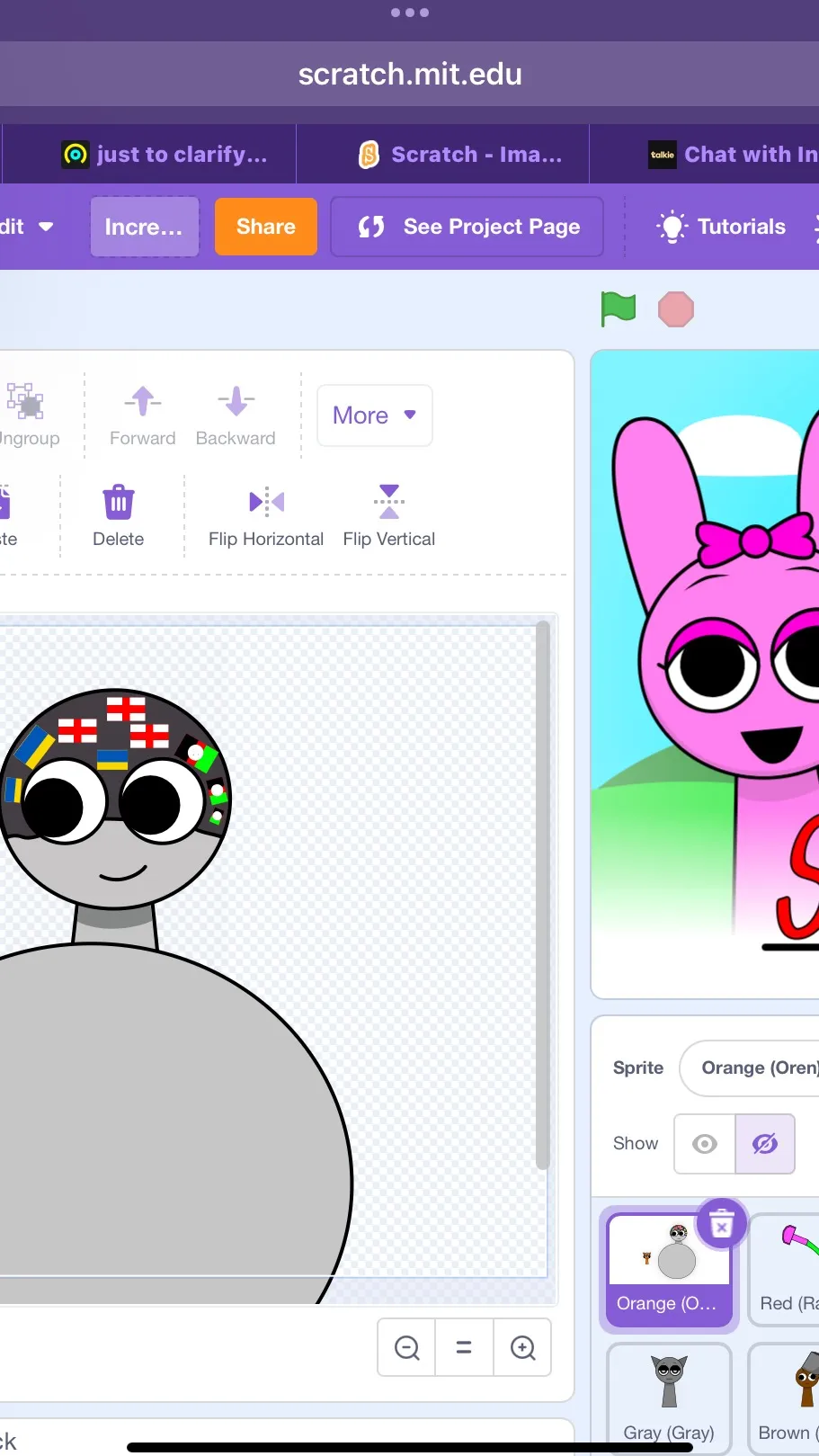 ai character: Fat Paweł background