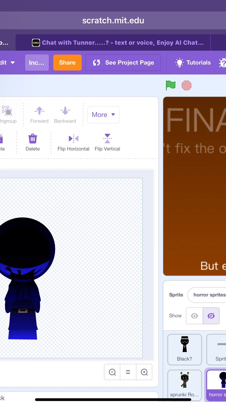 ai character: jevin background